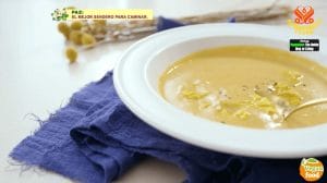 Vegan Creamy Curried Cauliflower Soup 23 min